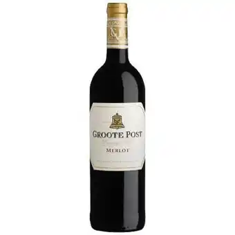 Groote post merlot 750ml