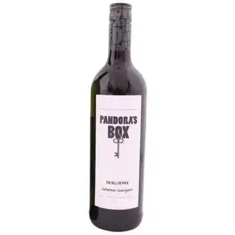 Pandoras box bell pepper cab/sauv.750ml