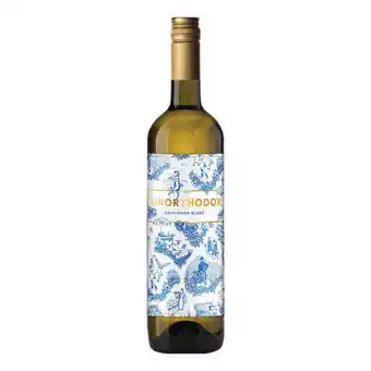 Unorthodox kosher sauvignon blanc 750ml