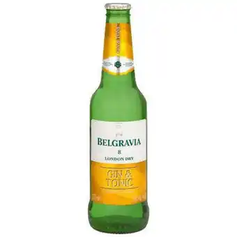 Belgravia gin &tonic 275ml