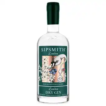 Norman Goodfellows Sipsmith london dry gin 750ml offer