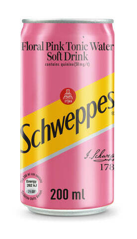 Norman Goodfellows Schweppes floral pink tonic can 200ml offer