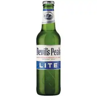 Norman Goodfellows Devils peak lite lager 330ml offer