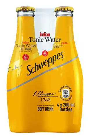 Norman Goodfellows Schweppes tonic 200ml glass offer