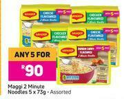 Game Maggi 2 Minute Noodles Assorted-For Any 5 x 73g offer
