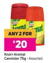 Game Knorr Aromat Canister Assorted-For Any 2 x 75g offer