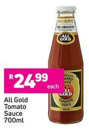 Game All Gold Tomato Sauce-700ml Each offer