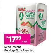 Game Iwisa Instant Porridge Assorted-1Kg Each offer