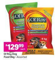 Game Ol'Roy Dog Food Assorted-8Kg Each offer