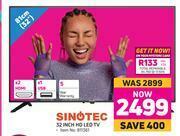 Game Sinotec 32" HD LED TV offer