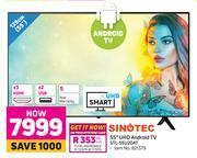 Game Sinotec 55" UHD Android TV STL-55U20AT offer