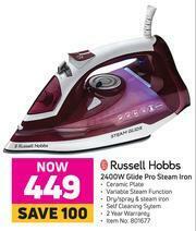 Game Russell Hobbs 2400W Glide Pro Steam Iron offer