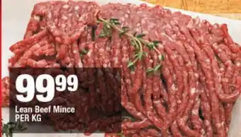 Lean Beef Mince per kg