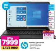 Game HP Intel Core i3 Notebook offer