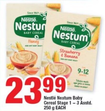 Nestum baby best sale food stage 1