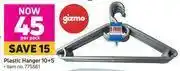 Game Plastic Hanger (10 + 5)-Per Pack offer