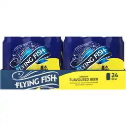Shoprite Liquor Flying fish pressed lemon beer cans 24 x 500ml offer