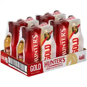 Shoprite Liquor Hunter's gold cider bottles 24 x 330ml offer