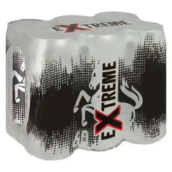 Pick n Pay Liquor Extreme energy can 300ml x 6 offer
