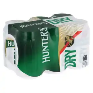 Shoprite Liquor Hunter's dry cider cans 6 x 330ml offer