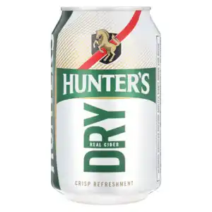 Shoprite Liquor Hunter's dry cider can 330ml offer