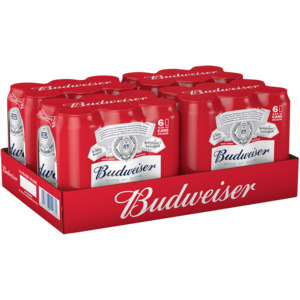 Shoprite Liquor Budweiser beer cans 24 x 410ml offer