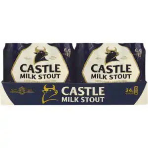 Shoprite Liquor Castle milk stout beer cans 24 x 500ml offer
