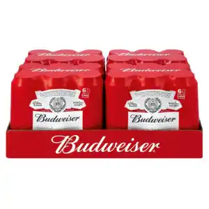Shoprite Liquor Budweiser beer cans 24 x 500ml offer