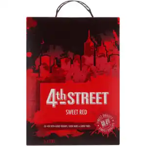 Shoprite Liquor 4th street sweet red wine box 5l offer