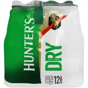 Shoprite Liquor Hunter's dry cider bottles 12 x 330ml offer