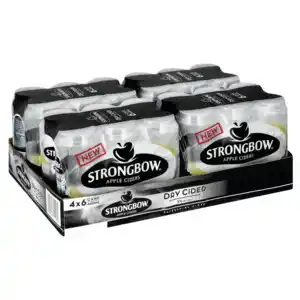 Shoprite Liquor Strongbow dry apple cider 24 x 440ml offer