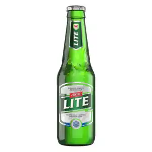 Shoprite Liquor Castle lite lager beer bottle 250ml offer