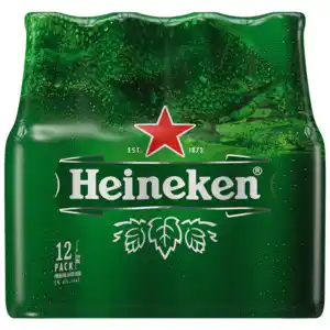 Heineken premium lager beer 12 x 330ml