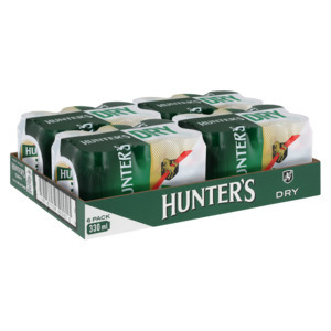 Shoprite Liquor Hunter's dry real cider cans 24 x 330ml offer