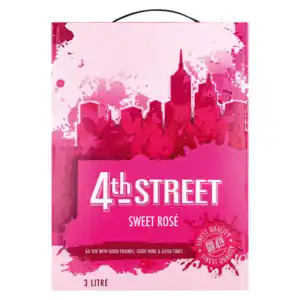 Shoprite Liquor 4th street sweet rosé wine box 3l offer