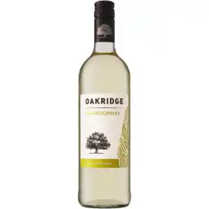 Shoprite Liquor Oakridge chardonnay white wine bottle 750ml offer