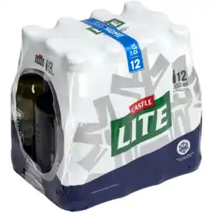 Shoprite Liquor Castle lite beer bottles 12 x 330ml offer