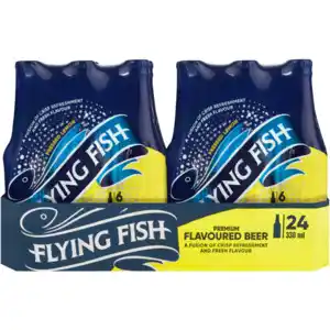 Shoprite Liquor Flying fish pressed lemon beer bottles 24 x 330ml offer