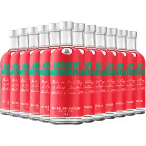 Absolut watermelon vodka bottles 12 x 750ml