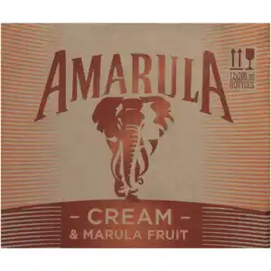 Shoprite Liquor Amarula cream and marula fruit cream liqueur bottles 12 x 200ml offer