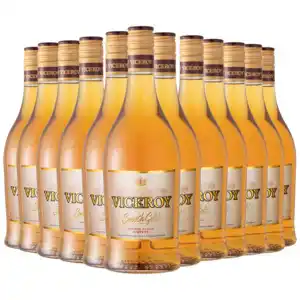 Shoprite Liquor Viceroy smooth gold brandy bottles 12 x 750ml offer