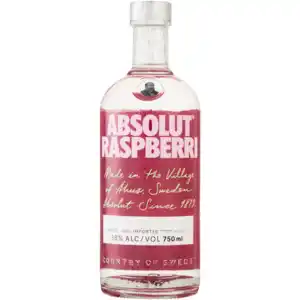 Shoprite Liquor Absolut raspberry vodka bottle 750ml offer