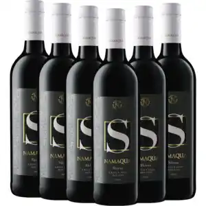 Shoprite Liquor Namaqua shiraz red wine bottles 6 x 750ml offer