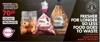 Woolworths Potatoes 2 kg offer