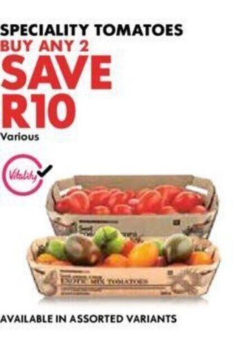 Woolworths Speciality Tomatoes offer