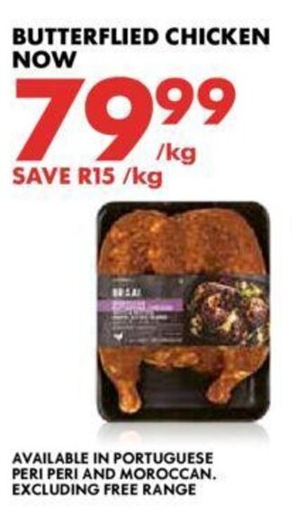 Woolworths Butterflied Chicken offer