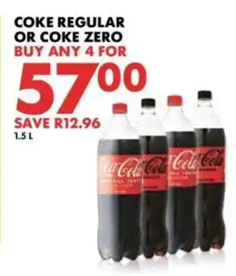 Woolworths Coke Regular or Coke zero offer