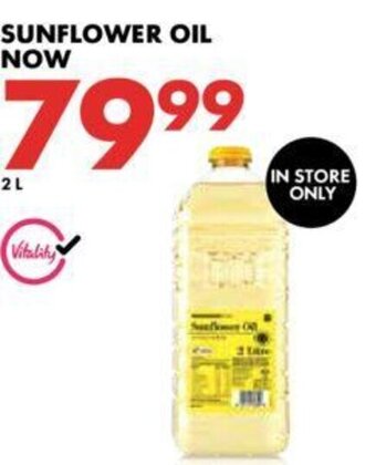 Woolworths Sunflower Oil offer