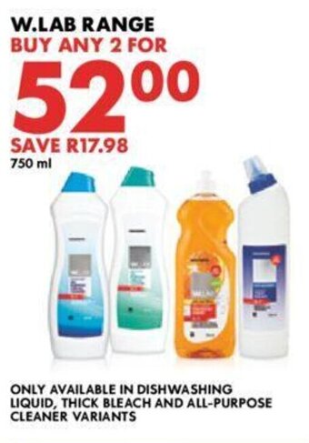 Woolworths W.Lab Range offer