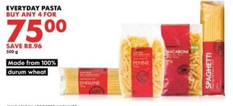 Woolworths Everyday Pasta offer